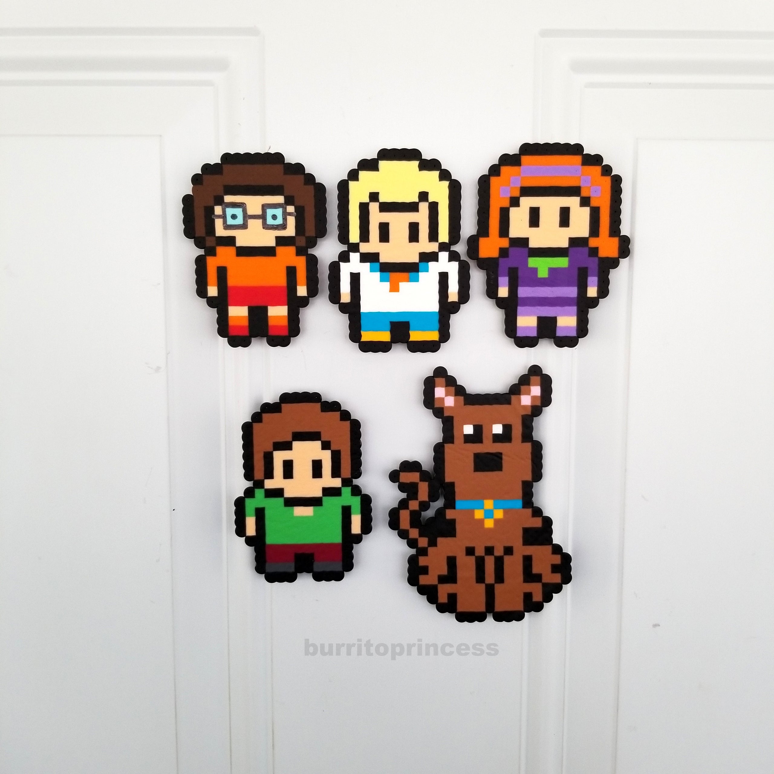 Perler, Office, Scoobydoo Pixel Art Magnet
